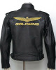 Biker Goldwing Black Leather Jacket Biker Goldwing Black Leather Jacket
