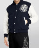 Billionaire Boys Club Astro Blue and White Varsity Jacket Billionaire Boys Club Astro Blue and White Varsity Jacket