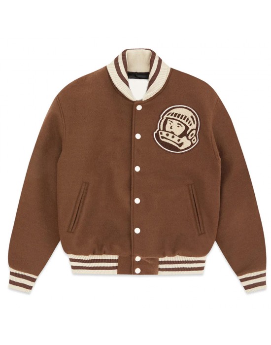 Billionaire Boys Club Astro Brown Varsity Wool Jacket