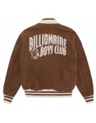 Billionaire Boys Club Astro Brown Varsity Wool Jacket