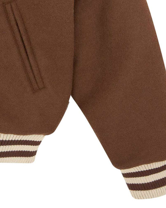 Billionaire Boys Club Astro Brown Varsity Wool Jacket