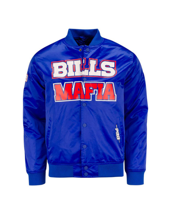 Bills Mafia Blue Bomber Jacket Bills Mafia Blue Bomber Jacket