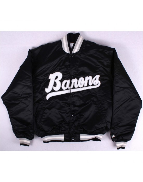 Birmingham Barons Black Bomber Jacket