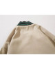 Black And Beige Varsity Jacket