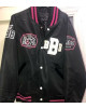 Black Bottle Boy Black Bomber Jacket