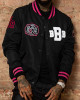 Black Bottle Boy Black Bomber Jacket