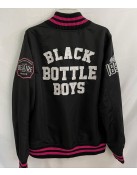 Black Bottle Boy Black Bomber Jacket