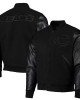 Black Chicago Bears Logo Varsity Jacket Black Chicago Bears Logo Varsity Jacket