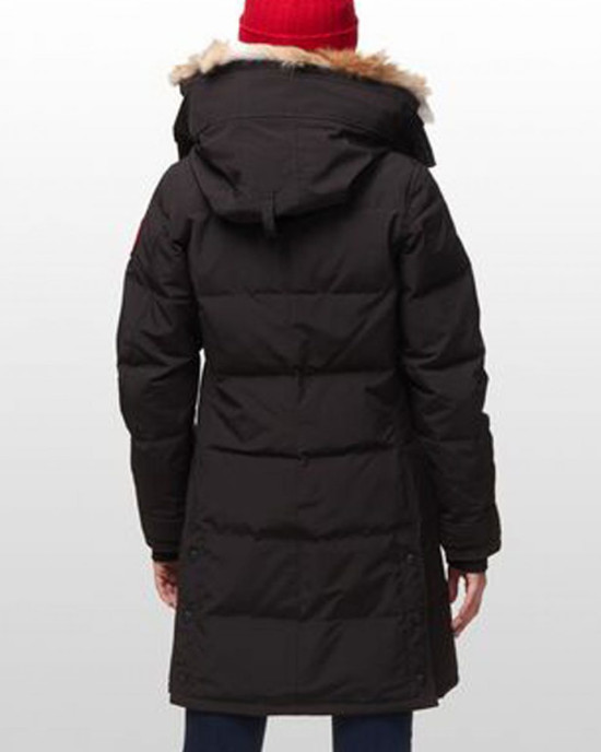 Black Down Jennifer Lopez Parka