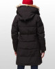 Black Down Jennifer Lopez Parka