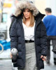 Black Down Jennifer Lopez Parka