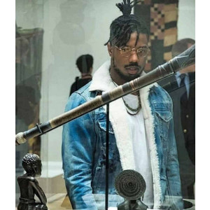 Black Panther Michael B. Jordan Jean Jacket