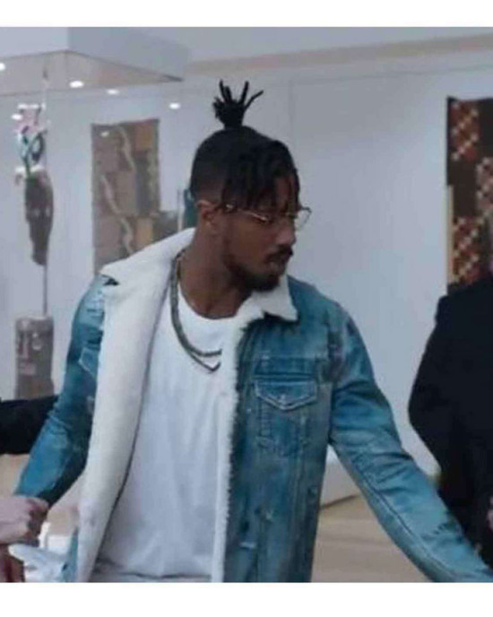 Black Panther Michael B. Jordan Jean Jacket
