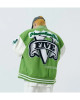 Black Work Varsity Jacket