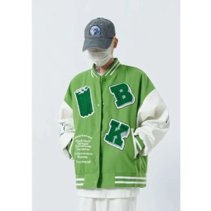 Black Work Varsity Jacket