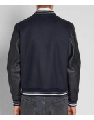 Blouson Copper A.P.C. Varsity Blue and Black Jacket