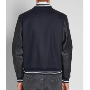 Blouson Copper A.P.C. Varsity Blue and Black Jacket
