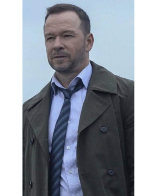 Blue Bloods Donnie Wahlberg Green Wool Coat Blue Bloods Donnie Wahlberg Green Wool Coat