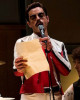 Bohemian Rhapsody Rami Malek Red and White Leather Jacket Bohemian Rhapsody Rami Malek Red and White Leather Jacket