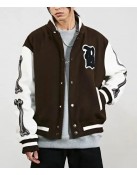 Boneless Bones Bomber Varsity Jacket