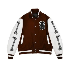 Boneless Bones Bomber Varsity Jacket