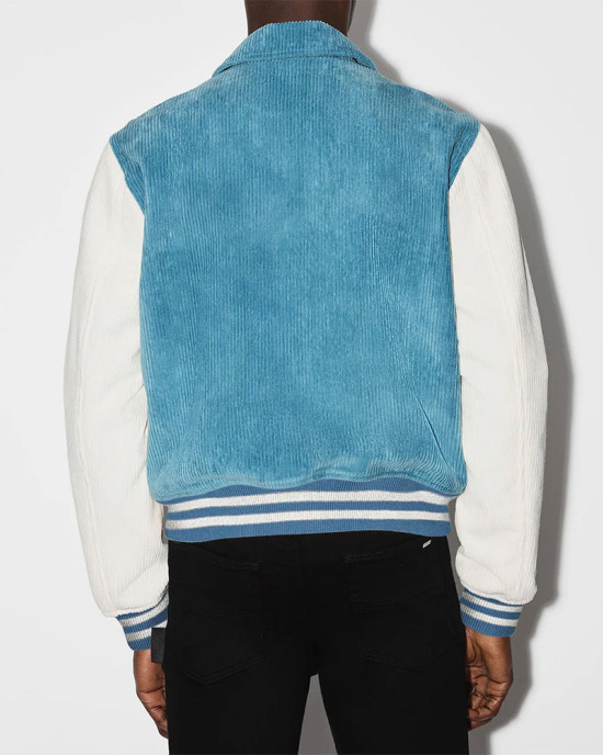 Bones Amiri Corduroy Varsity Jacket Bones Amiri Corduroy Varsity Jacket
