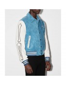 Bones Amiri Corduroy Varsity Jacket