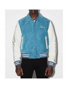 Bones Amiri Corduroy Varsity Jacket