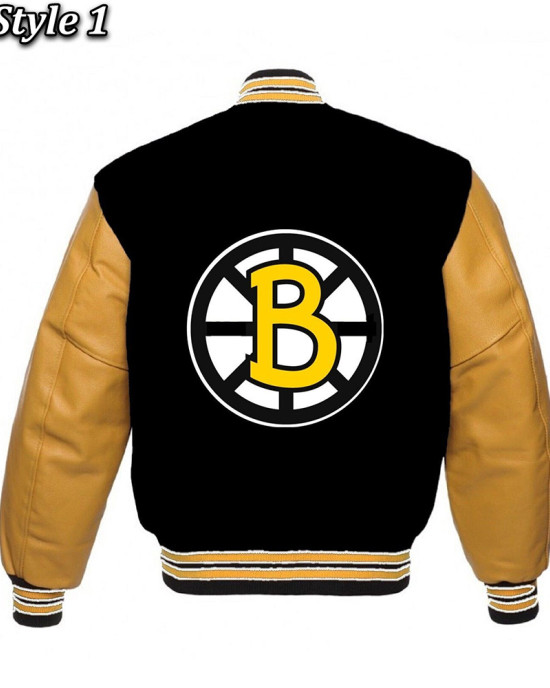 Boston Bruins Classic Varsity Jacket Boston Bruins Classic Varsity Jacket