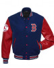 Boston Red Sox MLB Varsity Red and Blue Jacket Boston Red Sox MLB Varsity Red and Blue Jacket