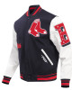 Boston Red Sox Old English Navy Blue Wool Varsity Jacket Boston Red Sox Old English Navy Blue Wool Varsity Jacket