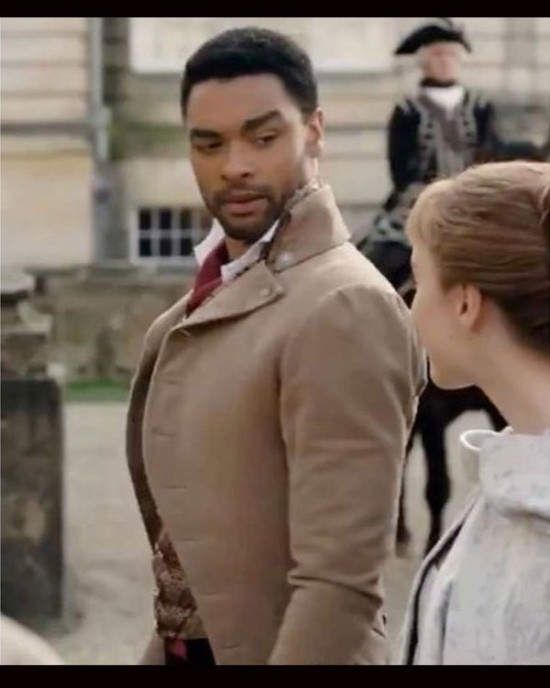 Bridgerton Simon Basset Beige Wool Tailcoat Bridgerton Simon Basset Beige Wool Tailcoat