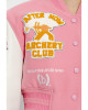Bstroy Logo Embroidered Cropped Jacket