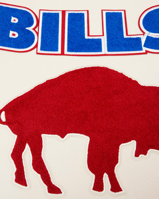 Buffalo Bills Retro Classic Rib Blue Wool Varsity Jacket Buffalo Bills Retro Classic Rib Blue Wool Varsity Jacket