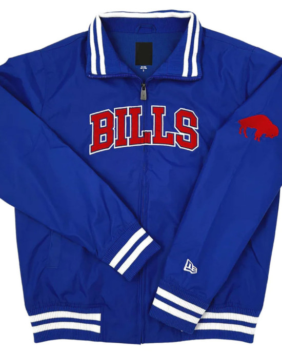Buffalo Bills Retro Varsity Royal Wool Jacket