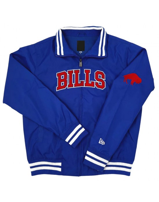 Buffalo Bills Retro Varsity Royal Wool Jacket