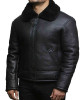 Bulky Black Aviator Jacket Bulky Black Aviator Jacket