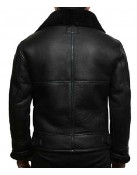 Bulky Black Aviator Jacket