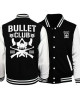 Bullet Club Letterman Black and White Jacket Bullet Club Letterman Black and White Jacket