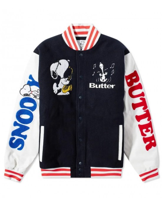 Butter Goods x Peanuts Jazz Varsity Jacket