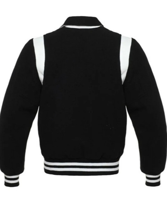 Byron Collar Baseball Varsity Jacket Byron Collar Baseball Varsity Jacket