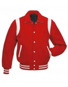 Byron Collar Baseball Varsity Jacket