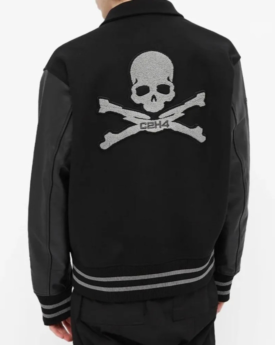 C2H4 X Mastermind World Varsity Baseball Jacket C2H4 X Mastermind World Varsity Baseball Jacket