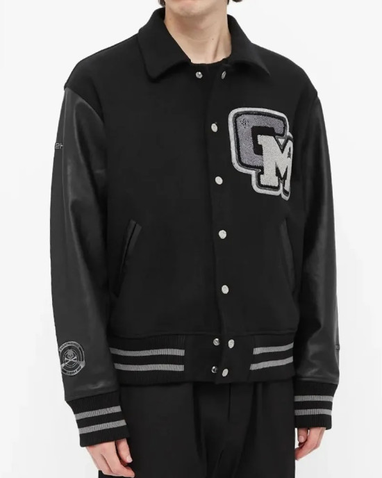 C2H4 X Mastermind World Varsity Baseball Jacket C2H4 X Mastermind World Varsity Baseball Jacket