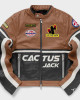 Cactus Air Jordan Leather Jacket
