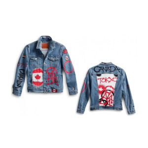Canadian Olympic Jean Jacket