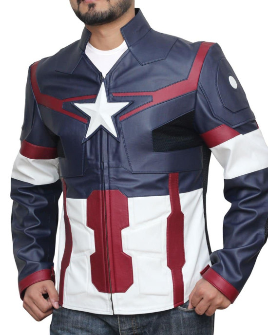 Captain America Avengers Age of Ultron Jacket Costume