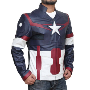Captain America Avengers Age of Ultron Jacket Costume