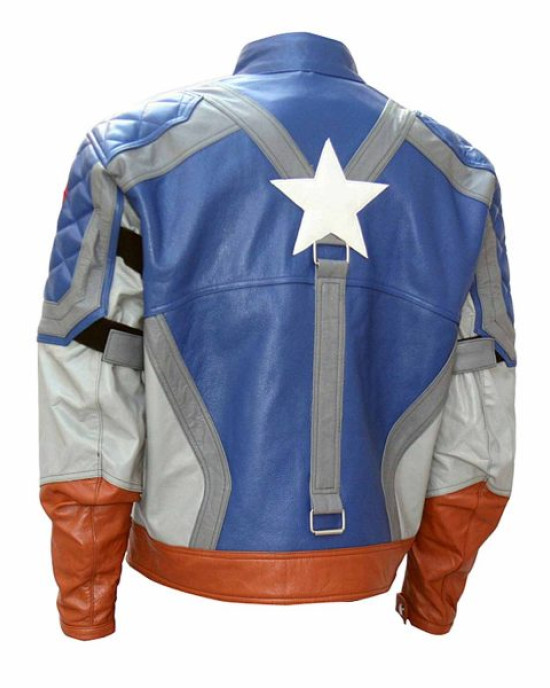 Captain America The First Avenger Jacket Costume Captain America The First Avenger Jacket Costume