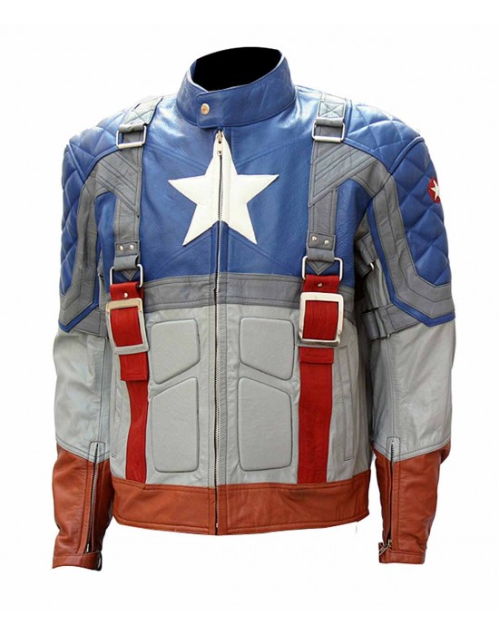 Captain America The First Avenger Jacket Costume